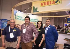 John Krambeck, Alfredo Rodriguez, Laura Rodriguez, and Aaron Acosta of Villita Avocados Inc.