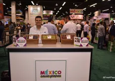 Juan A. Laborín Gómez from AALPUM, the Mexican Table Grape Association, who broke records this year with their grape harvests with 24 million boxes.
