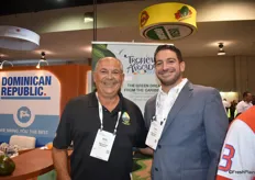 Willy Pardo (president) and Christopher Gonzales (vice-president of sales) of Tropical Avocados.