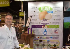 Enrique Mateos Sutcliffe, general director of Xica, a Mexico-based company that specializing in jicama noodles and chips.