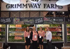 Valorie Sill, Lisa McNeece, Mia Jannino, and Eric Proffitt of Grimmway Farms.