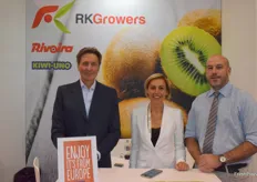 Paolo C. Carissimo and Daniela Ballatore from R.K. Growers and Callum Kay