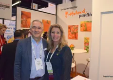 Richard Schouten from Fresh Produce Center and Adrielle Dankier form Nature’s Pride