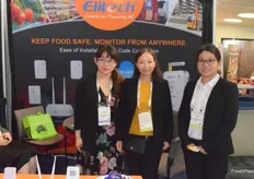 Helena Huang, Amy Meng and Ling Guo from Elitech