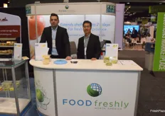 Benjamin Singh and Gordon Nobuto from Food Freshly North America