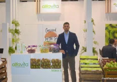 Chastios Anastasios represented Greek exporter AlfaVita. They export Kiwis from Greece