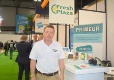James Mash came to visit the FreshPlaza stand. On Tuesday, he launched his new website called MarketBuy.