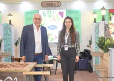 Chairman Sherif El Beltagy and Export Manager Shereen Serry of Egyptian exporter Belco