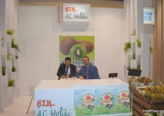 C Meliki creates fruit factory refrigirators, on the picture are company president Loukanopoulos Apostolos and Tzounopoulos Dimitrios.