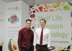 Craig Edwards (Sale Executive AgriCoat NatureSeal) and Toby Minchin (Account Manager Mantrose UK)