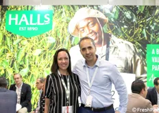 Leigh Green (Marketing Manager) and Jose de Oza (Sales & Procurement) of Halls