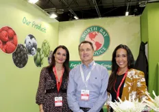 Yaiza Concepcion (Sales & Procurement Executive), Mark Girardin (Past President) and Teresa Alarcon (Sourcing & Supply Chain Manager) of North Bay Produce