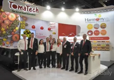 The team of the young Israeli breeding company TomaTech. In a short period of time they have launched a wide range of tomatoes.