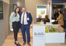 Evangelia and Georgios Kolios of Greek kiwi exporters Kolios.