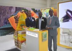 Edward Kofi Botchway, Danial Asherow and Stephen Mintah for Sea-Freight Pineapple Exporters of Ghana.