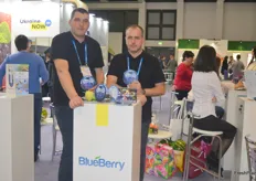Andriy Shrab and Borys Smoliar of Blueberry LLC from Ukraine.