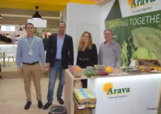 Ido Yaari, Itamar Levy, Niki Rosenberg and Arale Dvorai from Arava Export Growers an Israeli grower and exporter 