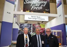 Rock Gumpert, CEO, Guillermo Gimeno, Commercial Manager, and Jossef Pikulak, the Director of International Trade of the Seven Seas – Tom Lange Company.