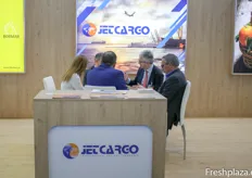 JetCargo team in a meeting