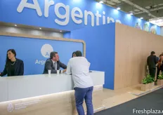 Stand of Ministerio de Relaciones Exteriores Comercio Internacional y Culto Argentina