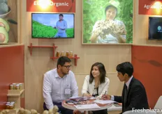 Elisur Organic team in a meeting