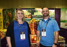 Traci Sensenig and Wayne Hendrickson of Four Seasons Produce, a full-service wholesaler, with sister import and logistics companies called Earthsource Trading and Sunrise Logistics, respectively.