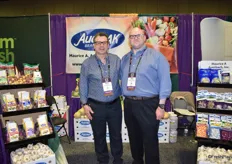 Bruce Klein and Josh Auerbach of Maurice A, Auerbach, Inc. The company is currently in their Argentine garlic import season.