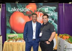 Tariq Malik and Justin Henkel of Lakeside Produce.
