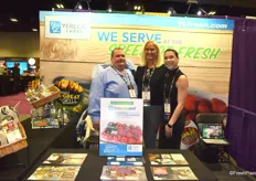 Joe Gibbons, Tricia Brown and Elizabeth Yerecic of Yerecic Label. The company is putting a great focus on sustainability, and Elizabeth Yerecic was a panelist at the Plight of Plastics Educational Session.
