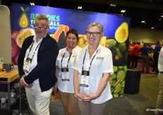 Peter Leifermann, Deanna Obana and Mary Ostlund of Brooks Tropicals.