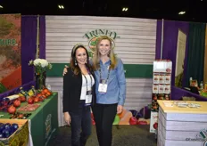 Angela Hernandez and Jeri Elsasser of Trinity Fruit Company.