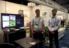 Liam Southam-Rogers and Henry Hyde from Applied Horticulture Research