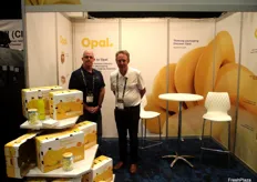 Matthew Howarth and Wes Bray from Opal Fibre Packaging Australia