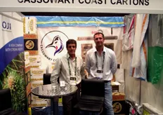 Ali Zenel and Matthew Skinner from Cassowary Coast Cartons