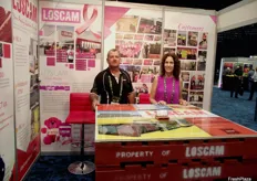 Darryl Edwards and Irene Radford from Loscam Australia