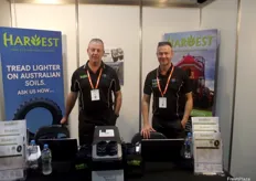 Darryl Mason and Simon Rice from Harvest Tyres