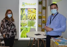 Angeline Faniz and Ricardo Guedes from Franol a Portuguese family business with over 30 years of experience in banana ripening and marketing.