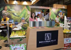 Mari Oritz and Diana Serna at Dontella Fruit the company exports tropical fruit from Costa Rica.