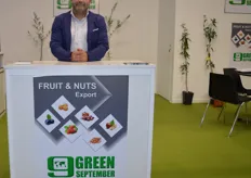 Tiago Caseriro from Green September specialise in the export of fruit and nuts.