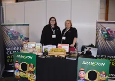 Potato company Branston were at the PFC Careers to recruit people, they are opening a new factory for prepared food and growing overall as a company. At the stand were Ellis Rogers and Michelle Tremble.