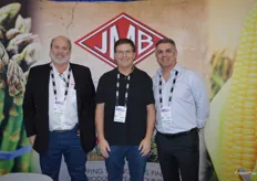 Donald Alford, Craig Rolandelli, and Anthony Leombruno represent JMB Produce.