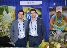 Scott DiMartini and Diego Villegas with Fyffes North America. 