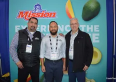 Bryan Garibay, Hector Soltero, and Patrick Dueire with Mission Produce, Inc. 