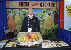 Bob Catinella with USA Pears. 