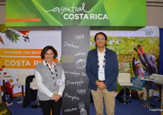 Maritza Brugger and Maykool Lopez with Essential Costa Rica.