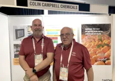 Ross Campbell and Roy Stipo from Colin Campbell Chemicals.