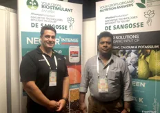Liam Donaghy and Rathna Herath from DE SANGOSSE.