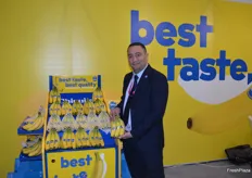 Chiquita are longstanding exhibitors at the LPS, David Earnest said it was always good to bring the brand back to the customer. The different setting of the show was a chance to gain new customers.