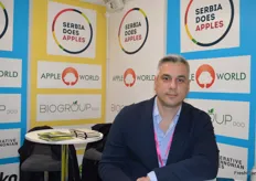 At the moment Serbia does not export apples to the UK but Alexsandar Pavlovic from Apple World hopes to change that with a year-round supply.