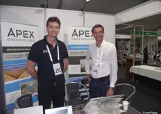 Folco Faber from Apex Greenhouses and Fred Tanke from Boal Systems